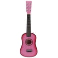 thumbnail image 1 of 23 Inch Folk Acoustic Guitar Beginner Music Instrument 6-String Guitar Kids Toy (Pink), 1 of 5