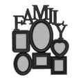 thumbnail image 2 of Baroque Family Photo Frame Collage Picture Frames Party Wall Black, 2 of 8