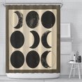 thumbnail image 1 of PANDACO Moon Phases Shower Curtain (72" x 72"), 1 of 4