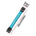 thumbnail image 2 of Amzcrzy Stainless Steel Storage Rack Magnetic Tool Rack Magnetic Tool Strip Hardware Tool Storage Magnetic Strip Rack Dorm Room Essentials Home Improvement Birthday Gifts for Men Home Organization, 2 of 2