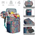 thumbnail image 4 of Colorful Insulated Backpack Cooler - 20L Soft Cooler Bag, Abstract Geometric Design for Picnic & Travel, 4 of 6