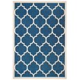 thumbnail image 2 of Safavieh Courtyard Polypropylene Medium Rectangle Rug CY6914-268-6 in Navy and Beige, 2 of 2