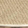 thumbnail image 3 of Safavieh Natural Fiber Round Rug in Natural / Ivory, 3 of 5