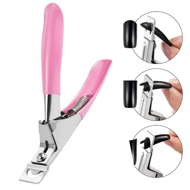 Adjustable Stainless Steel Acrylic Nail Tip Cutter Trimmer for Precise Manicure Pedicure Salon Home DIY Beauty Design