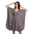 thumbnail image 1 of Moomaya Robe Courte de Caftan de Plage, Robe de Couverture Imprimée, Kaftan pour Femmes, Tenue de Plage, Couverture, 1 of 4
