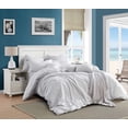 thumbnail image 1 of Swift Home 100% Cotton Solid Prewashed Duvet Cover Set, 1 of 3