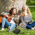 thumbnail image 4 of PU & EVA Guitar Pick Holder Storage Pouch, Portable Case with Zipper for 50+ Picks, Tuner & Small Musical Accessories, 4 of 4