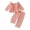 Pink, variant on Ymyiu New Baby Girl Gifts Casual Baby Girl 2-Piece Outfit Set: Soft Infant Top + Comfy Toddler Pant (Light Purple,12-18 Months)