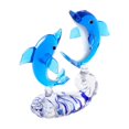 thumbnail image 4 of Dolphin Decor Dolphin Ornaments Craft Collection Sea Animal Tabletop Clear Glass D, 4 of 9