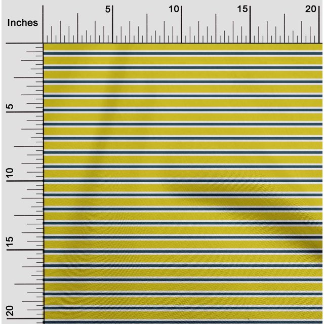 oneOone Silk Tabby Fabric Horizontal Stripe Printed Craft Fabric BTY 42 Inch Wide
