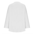 thumbnail image 5 of Yuyuzo Oversized Sweatshirts for Women Long Sleeve Crew Neck Side Slit Color Block Pullover Tops, 5 of 5