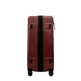 thumbnail image 3 of TRAVLR Valise Rigide Moyenne à Imprimé Texturé (25 Pouces) Extensible, Anti-Rayures, Huit Roues Silencieuses Roues et Cadenas TSA - Rouge, 3 of 4