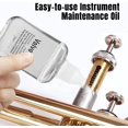 thumbnail image 3 of HAHDAXIA Huile de Valve de Piston Tuba Entretien d'Instrument de Musique 30 ml pour Trompette Trombone Corne Instruments en Laiton Entretien 30 ml, 3 of 5