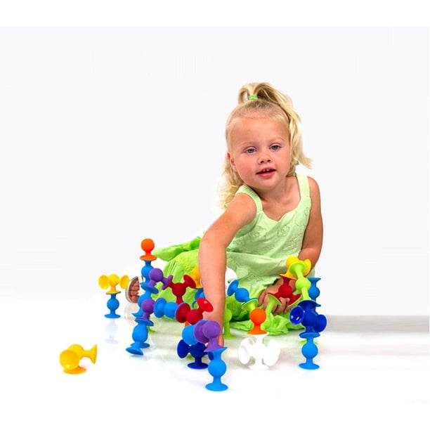 Fléchettes Mousse à Ventouses – Jeu De Ciblage Sûr – Apprentissage Couleurs, Activité Familiale Intérieur/extérieur – Dès 4 Ans