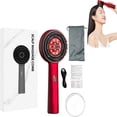 thumbnail image 1 of POINTERTECK Massager Red Light Hair Massager Bloomly Scalp Massager Electric Scalp Massager 2 in 1 Electric Scalp Massager and Hair Oil Applicator (Black-1Set), 1 of 7