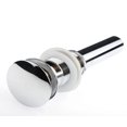 thumbnail image 3 of DROP Bath and Kitchen DR091044 Chrome Pop-Up Bathroom Sink Drain with Overflow, 3 of 4
