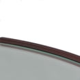 thumbnail image 4 of Miroir Rond Encadré Singapore - Cerisier Noir - 15 Pouces x 15 Pouces, 4 of 7