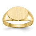 thumbnail image 1 of Bague Chevalière en Or Jaune 14 Carats, 1 of 5