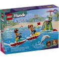 thumbnail image 3 of LEGO Friends Beach Water Scooter, Lifeguard Toy Building Set for Kids, Beach Toy Gift Idea for Girls and Boys Ages 5 Years and Up with 2 Mini Dolls and a Dolphin Toy Figure, 42623, 3 of 7
