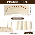 thumbnail image 2 of Riforla Bow Making Tool for Ribbon Maker Bow Ribbon Decorative Tool Adjustable with Board Sticks Bow Making Tool for Ribbon Wreath Bow Making Maker for Making Bows Event & Party B 23.2x9x1.5cm, 2 of 3