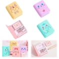 thumbnail image 1 of &Craft&Stationery Cute Cartoon Book and Pencil Sharpener with Eraser Stationery Supplies for School Students - Practical Desk Accessory for Learning, 1 of 6