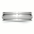 thumbnail image 3 of Cobalt Satin 7mm Rounded Edge Band Size 7.5, 3 of 6
