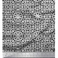 thumbnail image 1 of Soimoi Viscose Chiffon Fabric Floral Block Printed Craft Fabric by the Yard 42 Inch Wide, 1 of 5