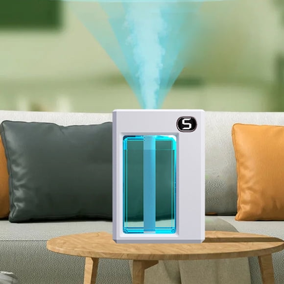 Vrorvz Automatic Liquid Dispenser Wall Mount or Free Stand Programmable Aerosol Freshener with LCD for Home Office Yoga Bathroom Suit Gift Air Humidifier Relaxation