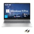 thumbnail image 1 of HP 2025 New 15.6" HD Touchscreen Laptop, Intel i3-1315U, 64GB RAM, 2TB SSD, AI Copilot, HDMI Cable, US Version KB, For Business & Student, Windows 11 Pro, 1 of 6