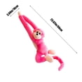 thumbnail image 3 of Watermelon Red Long Arm Monkey Plush Stuffed Animal 24 Inch Hanging Decor Toy Soft Doll For Room Decoration Childrens Gift With Squeeze Sound, 3 of 7