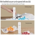 thumbnail image 4 of Scelleuse sous Vide Portable Haute Puissance avec Autonomie Prolongée Aliments de Fête compatible avec Machine Levage compatible avec Machine Aspirateur Portable Sac de Stockage de Chaleur Fromage pour Fabrication de Fromage 1 Sacs d'Ébullition, 4 of 4