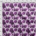 thumbnail image 4 of oneOone Cotton Poplin Purple Fabric Writing Abstract Texture With Text Sewing Material Print Fabric By The Yard 56 Inch Wide, 4 of 4