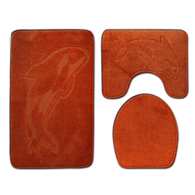Thinsony Easy-to-Maintain Bathroom Rug Soft Touch And Not Easily Deformed Home Decor PJ210611-B005 50*80cm 1Set