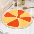 thumbnail image 3 of Flower Carpet Bathroom Mat Washable Soft Decorative Area Rug for Living Room Entrance Polyester Fiber Home, 3 of 6