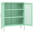 thumbnail image 2 of vidaXL Storage Cabinet Mint 80x35x101.5 cm Steel, 2 of 5