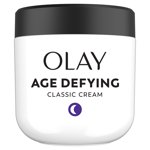 Olay Age Defying Classic Night Cream Anti-Aging Face Moisturizer Hydrating Formula