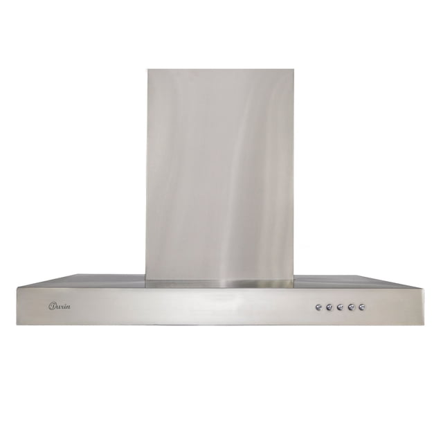 Turin Explora Hotte de Cuisinière Murale à Conduit de 30” en Acier Inoxydable