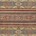thumbnail image 1 of Ahgly Company Indoor Square Abstract Brown Red Abstract Area Rugs, 5' Square, 1 of 6