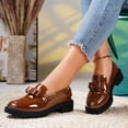 thumbnail image 1 of Amzcrzy Mocassins pour Femmes Mocassins à Enfiler à la Mode pour Femmes Habillés Décontractés Confortables Chaussures Closed Toe pour Femmes, 1 of 4
