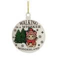 thumbnail image 1 of Christmas Hanging Pendant Letter Animal Curved Snowflake Festive Wooden Colorful  Shape Clear Pattern Reusable Decoration Pendant, 1 of 10