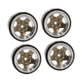 thumbnail image 2 of Milaget 4 Pieces 1.3 Inches Beadlock Wheel Rim for FMS Ascent-18 1: 18 RC Car Sturdy Bronze Color, 2 of 9