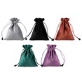 thumbnail image 2 of 5pcs Cosmetic Drawstring Bag Women Multifunction Beauty Bag Toiletries Bag, 2 of 9