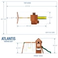 thumbnail image 3 of Backyard Discovery Atlantis Swing Set<br>, 3 of 9