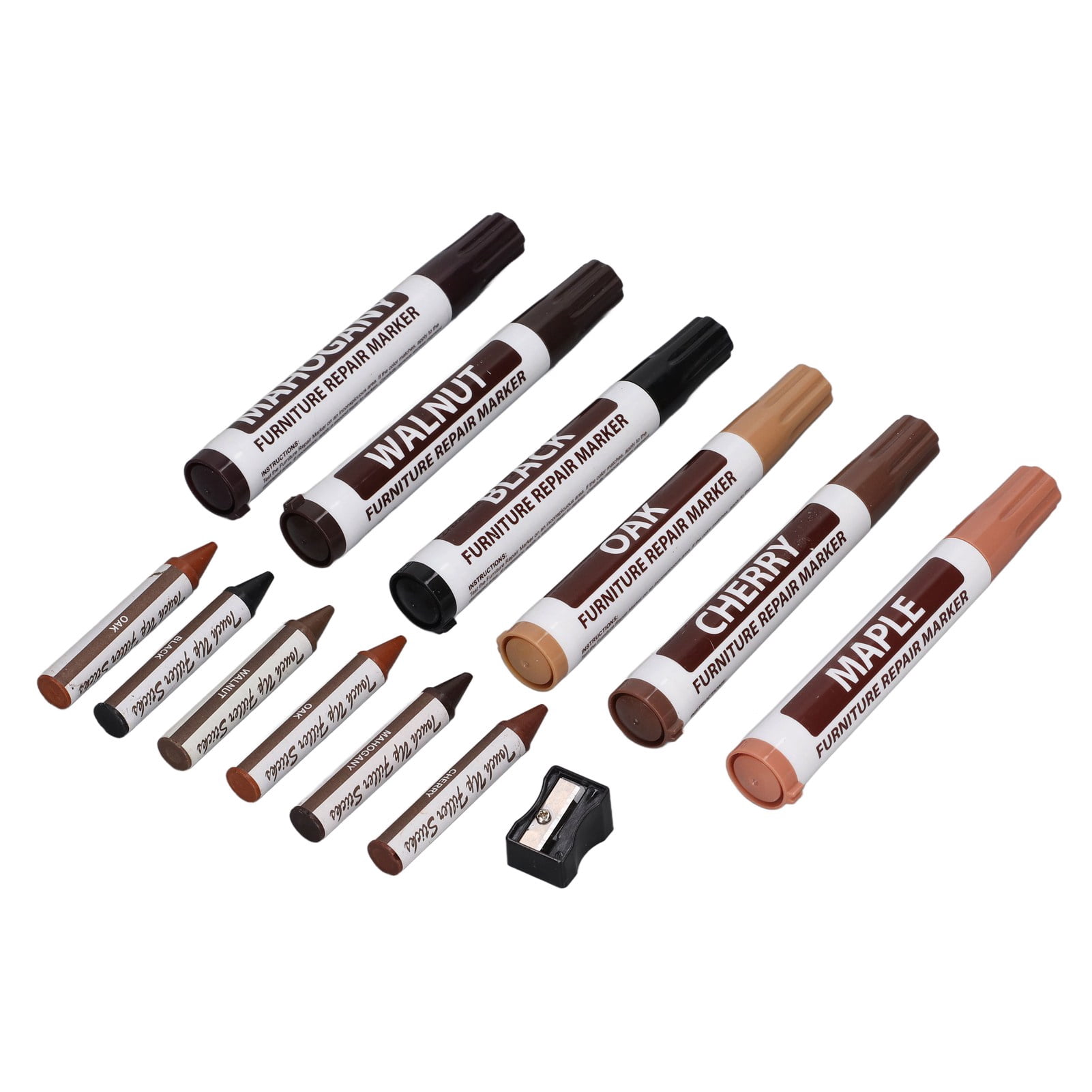 Furniture Markers, Widely Used Easy To Use Wood Furniture Markers 6Pcs Waterproof  For Cabinet