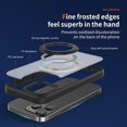 thumbnail image 5 of Pour iPhone 15 Pro Max Étui PC+TPU Support de Téléphone Étui Arrière Compatible avec MagSafe, 5 of 5