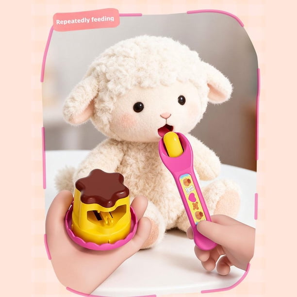 Pcs Feeding & Cooking Play Food Set, Interactive Pudding Feeding