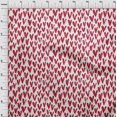 thumbnail image 4 of oneOone Cotton Poplin Red Fabric Valentine Heart Craft Projects Decor Fabric Printed By The Yard 42 Inch Wide, 4 of 5