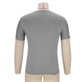 thumbnail image 3 of Chandails à Col Rond Coupe Classique pour Hommes, Coupe Décontractée, T-Shirts d'Entraînement d'Été, Hauts de Sport Décontractés d'Été, 3 of 6