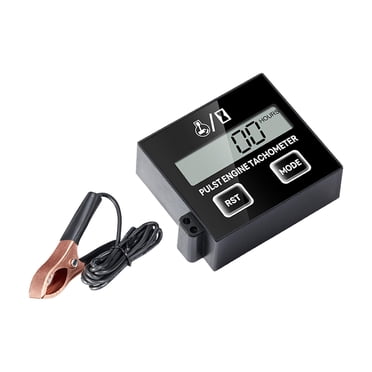 GROWTH TANK Digital Tachometer Small Engine Tachometer for Cropper Generator RV Double Button