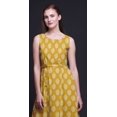 thumbnail image 3 of Bimba Bloc Femmes Col Rond Sans Manches Long Débardeur Décontracté Maxi Robe Imprimée-Xx-Grand, 3 of 6